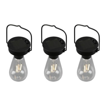 LED závesné solárne vonkajšie svietidlo ø 7 cm Campus - Trio - Image 6