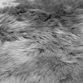Sivá ovčia kožušina Bonami Selection, 60 x 90 cm – Obrázok 3