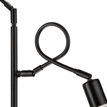 Čierna stojacia lampa, výška 165 cm Harry – LAMKUR - Image 6