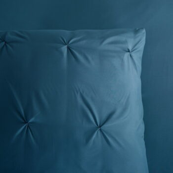 Predĺžené obliečky na dvojlôžko z mikrovlákna v petrolejovej farbe 200x220 cm Pure Elegance – Good Morning - Image 3