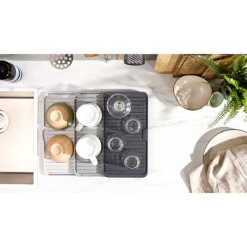 Sivý rozširovateľný odkvapkávač Joseph Joseph Tier – Obrázok 6