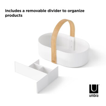 Biely kúpeľňový organizér Bellwood – Umbra - Image 7