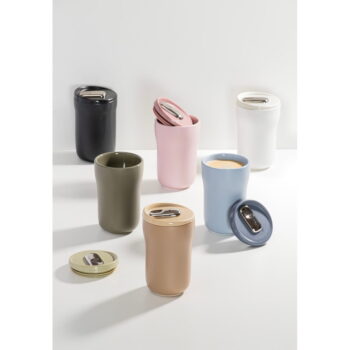 Čierny termo hrnček 350 ml Eco – Ladelle - Image 3
