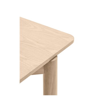 Rozkladací jedálenský stôl v dekore jaseňa 160x100 cm Atlas - Teulat - Image 5
