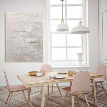 Ručne maľovaný obraz 90x120 cm Sand Wall – Malerifabrikken - Image 2