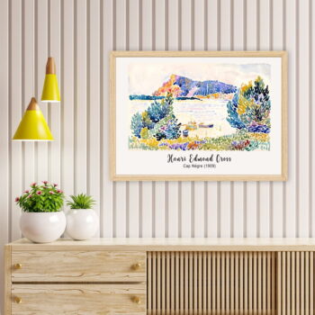 Plagát v ráme 45x35 cm Henri-Edmond Cross – Wallity - Image 2