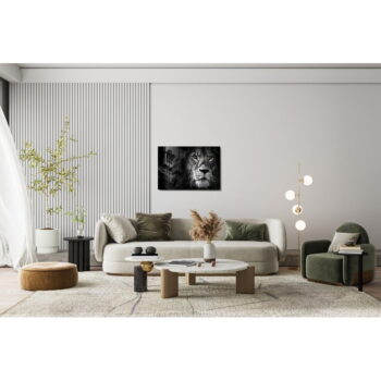 Sklenený obraz 70x50 cm Lion - Wallity – Obrázok 3