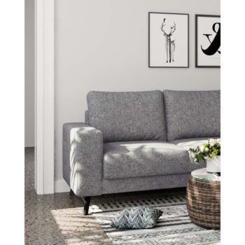 Sivá rohová pohovka (pravý roh) Fynn – Ghado – Obrázok 5