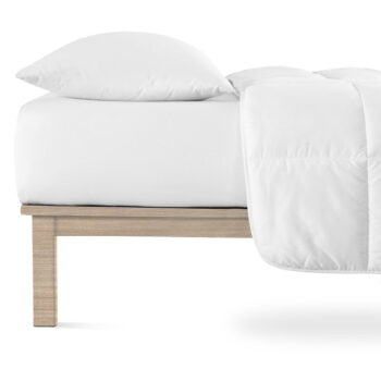 Biela napínacia plachta jersey 200x200 cm Boxspring – Andrea Simone