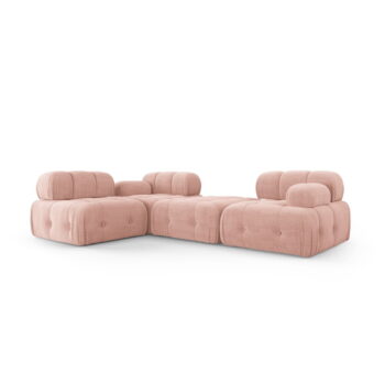 Svetloružová rohová pohovka Ferento – Cosmopolitan Design - Image 7