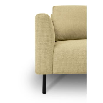 Okrovožltá rohová pohovka (pravý roh) Hero – Scandic – Obrázok 4