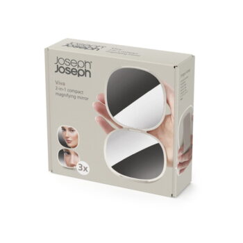 Kozmetické zrkadlo ø 8 cm Viva 2in1 – Joseph Joseph - Image 2
