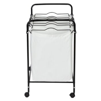 Látkový kôš na bielizeň 46+46+46 l Joe – Compactor – Obrázok 7