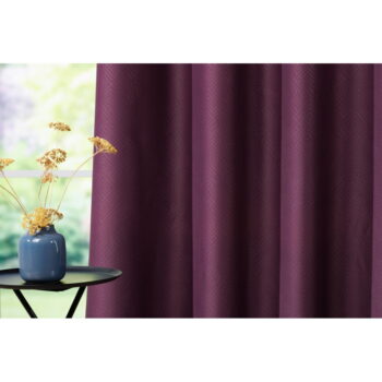 Tmavofialový záves 140x245 cm Tempo – Mendola Fabrics – Obrázok 2