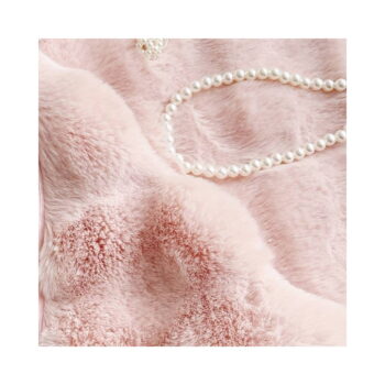 Ružový umývateľný okrúhly koberec ø 150 cm Bubble Pink – Mila Home - Image 5