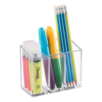 Organizér s 3 priehradkami iDesign Clarity, 13 x 6,5 cm – Obrázok 4