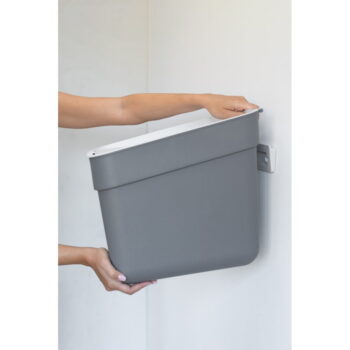 Svetlomodrý odpadkový kôš na triedený odpad z recyklovaného plastu 20 l Ready To Collect – Curver - Image 2