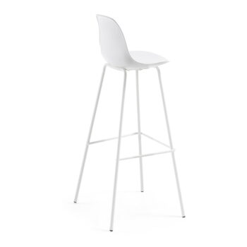 Biela barová stolička Kave Home Lysna - Image 3