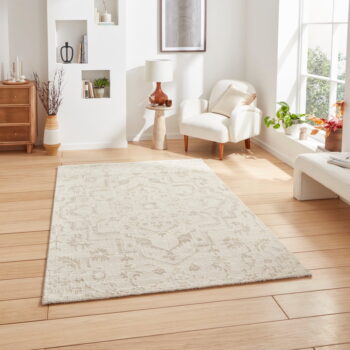 Krémový koberec 200x290 cm Geneva – Think Rugs – Obrázok 3