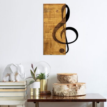 Nástenná dekorácia Wallity Treble Clef – Obrázok 2