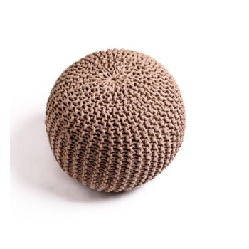 Pieskovohnedý puf na sedenie Bonami Essentials Jagger - Image 3