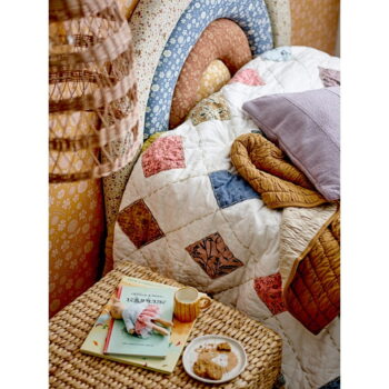 Hnedá bavlnená detská deka 80x100 cm Baille – Bloomingville Mini – Obrázok 7