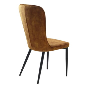 Žltá jedálenská stolička Unique Furniture Hudson – Obrázok 4