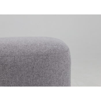 Sivý puf Tenzo Harry, ø 42 cm - Image 6