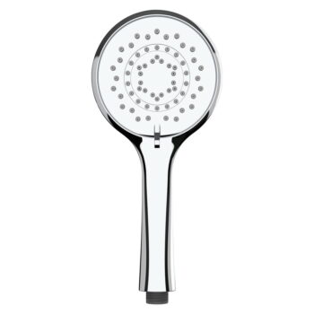 Úsporná chrómovaná sprchová hlavica Wenko Automatic, ø 11 cm