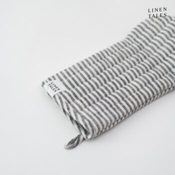 Ľanová chňapka Thin Black Stripes – Linen Tales – Obrázok 4