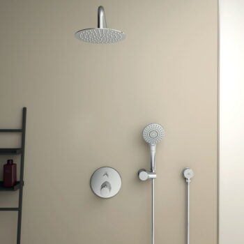 Kovový diel na pripojenie sprchy v lesklo striebornej farbe IdealRain Pro – Ideal Standard - Image 4