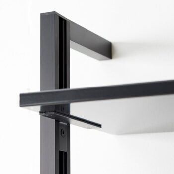 Čierna knižnica v dekore duba 98x210 cm Edge by Hammel – Hammel Furniture - Image 5