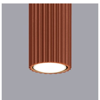 Stropné svietidlo v tehlovej farbe Gleam – Nice Lamps - Image 6