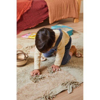 Béžový bavlnený detský hrací koberec 120x160 cm Mushroom Forest – Lorena Canals – Obrázok 8