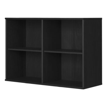 Čierna závesná knižnica v dekore jaseňa 89x61 cm Mistral – Hammel Furniture - Image 2