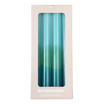 Sviečky v súprave 4 ks doba horenia 6 h Dip Dye – Rex London - Image 2