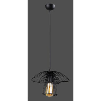 Čierne závesné svietidlo Squid Lighting Root, výška 117 cm - Image 2