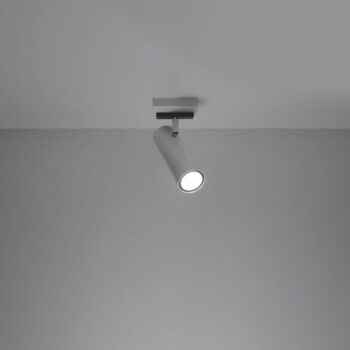 Biele stropné svietidlo 8x8 cm Mira – Nice Lamps - Image 3