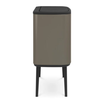 Sivý dotykový oceľový odpadkový kôš na triedený odpad 33 l Bo Touch Bin – Brabantia - Image 4