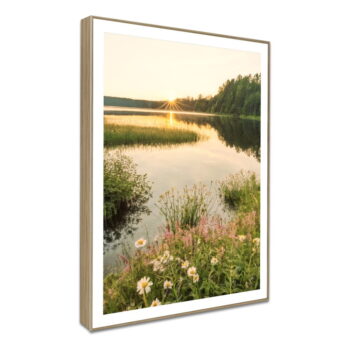 Obraz 40x50 cm Down on the Lake - Image 3