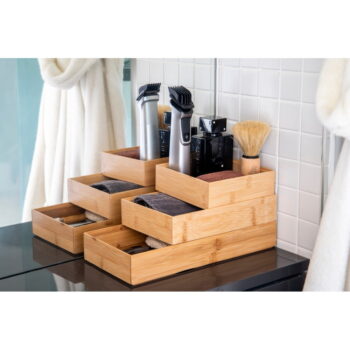 Bambusové organizéry do zásuvky v súprave 3 ks Copco - Kitchen Craft - Image 10