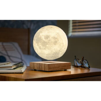 Hnedá LED stolová lampa (výška  14 cm) Moon – Gingko – Obrázok 4