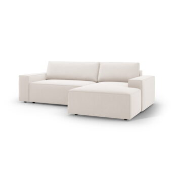 Béžová rozkladacia rohová pohovka (pravý roh) Jodie – Micadoni Home – Obrázok 4