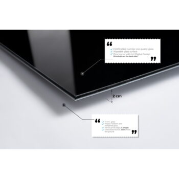 Sklenený obraz 100x70 cm Feather - Wallity – Obrázok 4