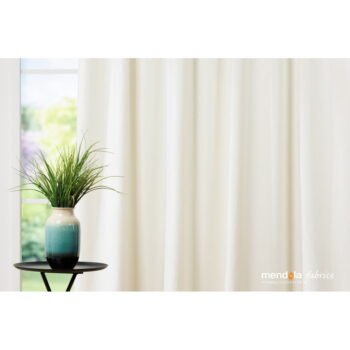 Krémovobiely zamatový záves 140x260 cm Roma – Mendola Fabrics - Image 4