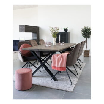 Čierna kovová vitrína 80x120 cm Melbourne – House Nordic - Image 5