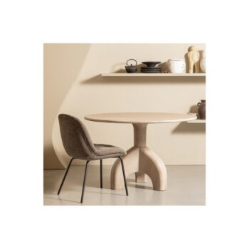 Sivé zamatové jedálenské stoličky v súprave 2 ks Crate – BePureHome - Image 8