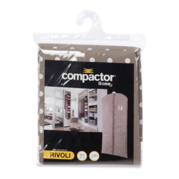 Béžový obal na šaty Compactor Dots, 137 cm – Obrázok 4