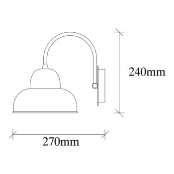 Nástenné svietidlo v zlatej farbe Berceste – Opviq lights - Image 5