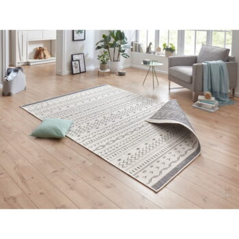 Sivo-krémový vonkajší koberec NORTHRUGS Kuba, 290 x 200 cm - Image 5